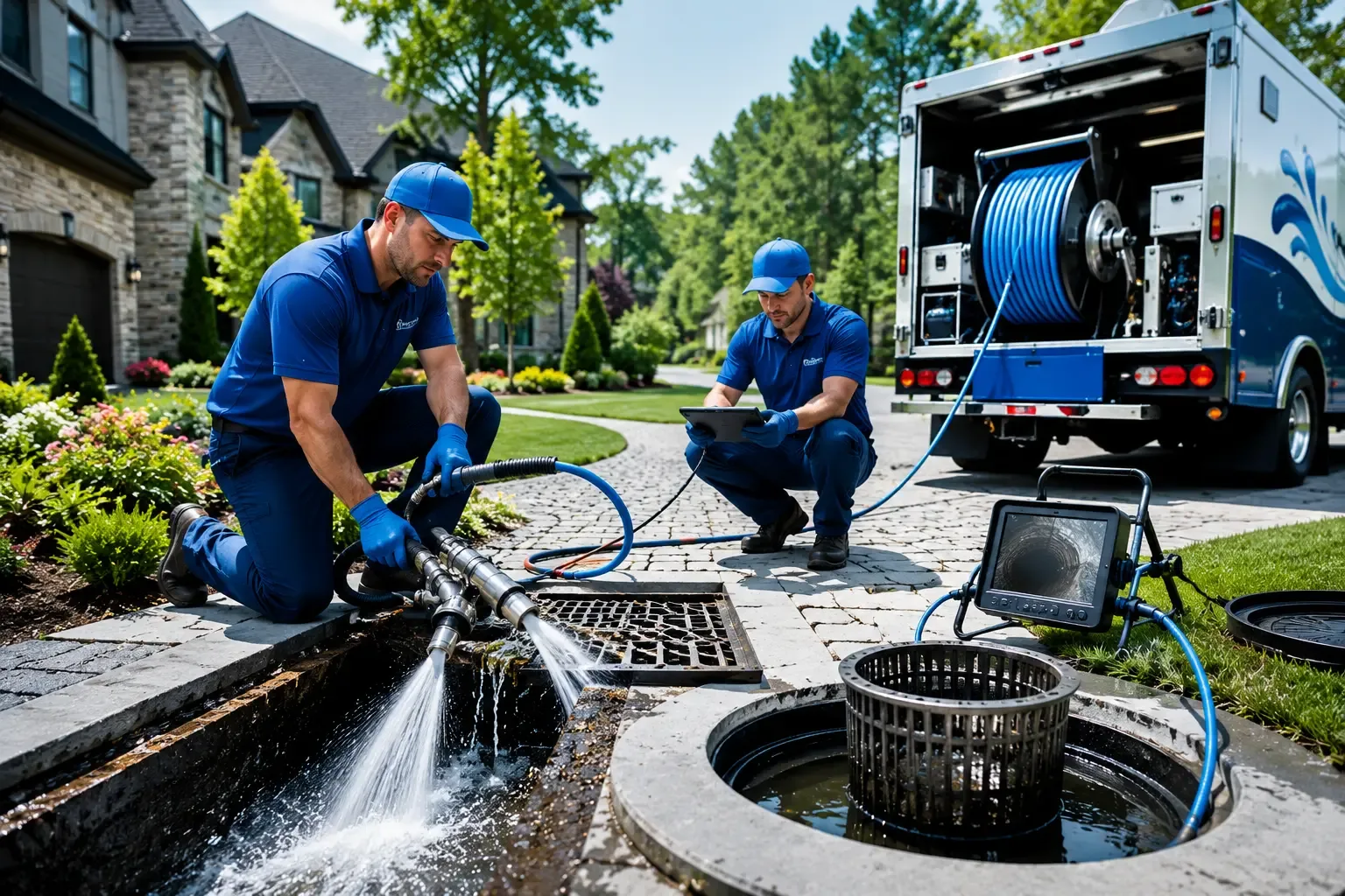 Local outdoor drain cleaning professionals in Leland, IL